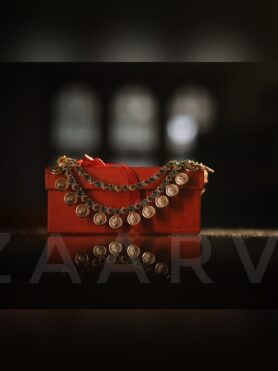 2 LAYER COIN NECKLACE SET