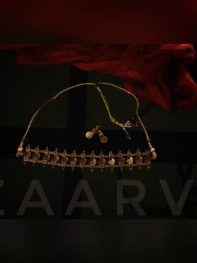 COIN NAGAPADAM CHOCKER WITH EARRINGS
